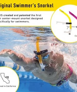 FINIS® Original Swimmer's Snorkel | First Ever Center-mount Snorkel