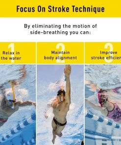 FINIS® Original Swimmer's Snorkel | First Ever Center-mount Snorkel