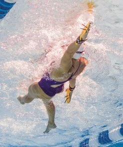 FINIS® Bolster Paddles | Early Vertical Forearm Paddles Technical