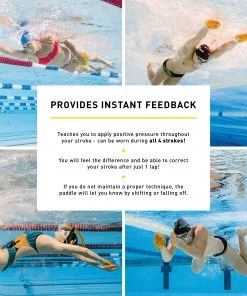 FINIS® Agility Paddles Floating | Strapless Technique Paddles Technical