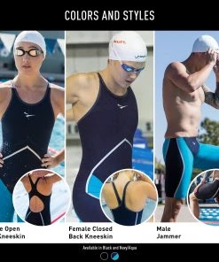 FINIS® Swim Fast⚡ Rival Jammer | Elite Technical Racing Suit (Black)