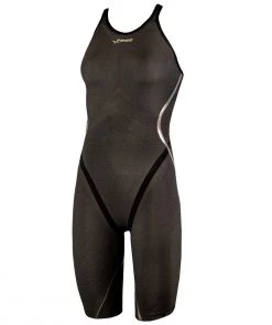 FINIS® Rival 2.0 Open Back Kneeskin | Elite Technical Racing Suit (Black)