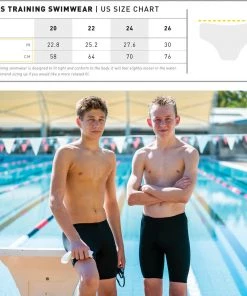 FINIS® Boys Swimwear Youth Black Brief | Durable Training And Competition Swimwear
