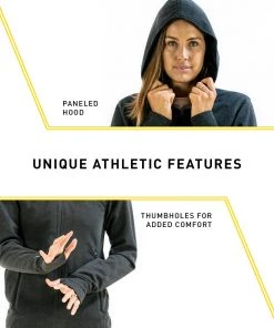 FINIS® Tech Jacket Womens | Full-Zip Hoodie (Navy)