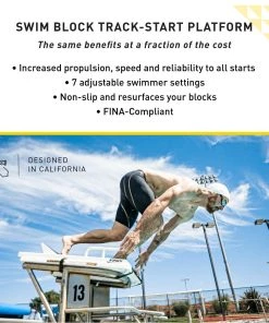 FINIS® Swim Block Track-Start | Nonslip Track-Start Platform