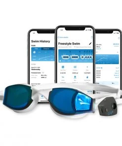 FINIS® Electronics Smart Goggle Start Kit | Smart Goggle With Digital In-Goggle Display And Fitness Tracking