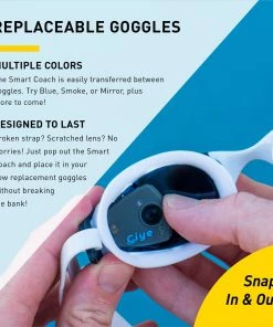 FINIS® Electronics Smart Goggle Start Kit | Smart Goggle With Digital In-Goggle Display And Fitness Tracking