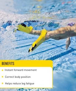 FINIS® Z2 Gold Zoomers® | Short Blade Swim Fins Technical