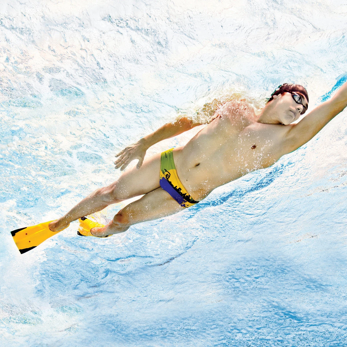 FINIS® Z2 Gold Zoomers® | Short Blade Swim Fins Technical