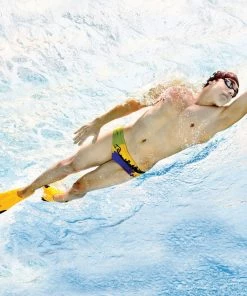 FINIS® Technical [MISSING BOX] Z2 Gold Zoomers® | Short Blade Swim Fins