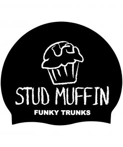 Funky Trunks Stud Muffin | Silicone Swimming Caps Swim Caps