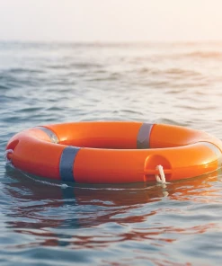 Swimshop2u.com Rescue Equipment Safety Life Buoy Ring | Marine Safety Plastic Life Buoy