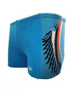 Boys Swimwear SPEEDO® Junior ZOOMFAST PLACEMENT AQUASHORT | BOLT/NAVY/WHITE