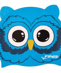 FINIS® Swim Caps Owl | Animal-Shaped Silicone Swim Cap