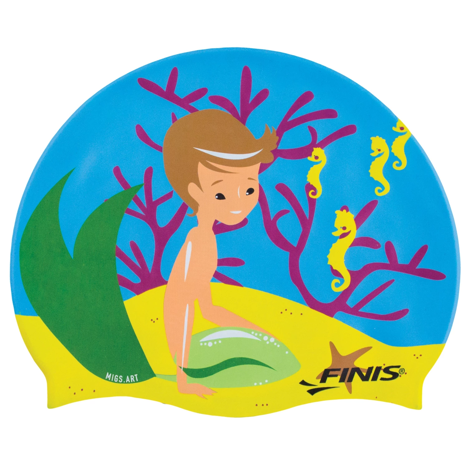 FINIS® Merman | Mermaid Silicone Swim Cap