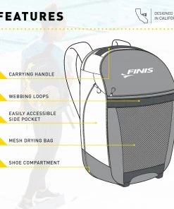 FINIS® Rival Swim Backpack | Elite Travel Backpack