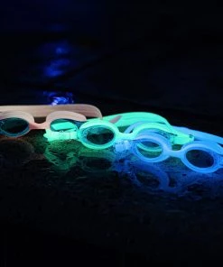 FINIS® FlowGlow Goggles | Glow-in-the-Dark Kids' Goggles Goggles & Caps