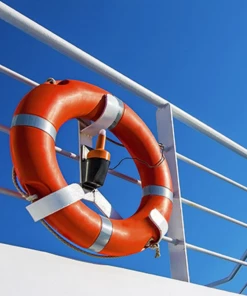 Swimshop2u.com Rescue Equipment Safety Life Buoy Ring | Marine Safety Plastic Life Buoy