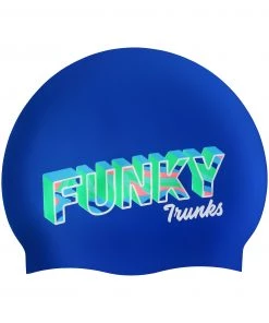 Funky Trunks Swim Caps Beach Bum | Silicone Swimming Caps