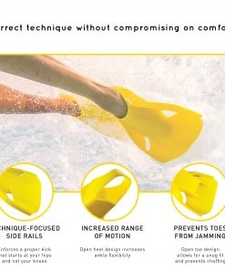 FINIS® Technical Edge Fins | Muscle-Building Training Fins