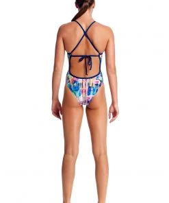 Funkita ALBA WILD | LADIES TIE ME TIGHT ONE PIECE Women Swimwear