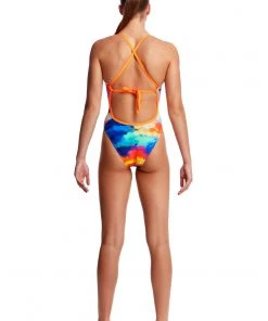 Funkita Women Swimwear CUMULUS | LADIES TIE ME TIGHT ONE PIECE