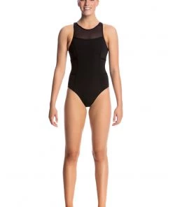 Funkita STILL BLACK | LADIES HI FLYER ONE PIECE Women Swimwear