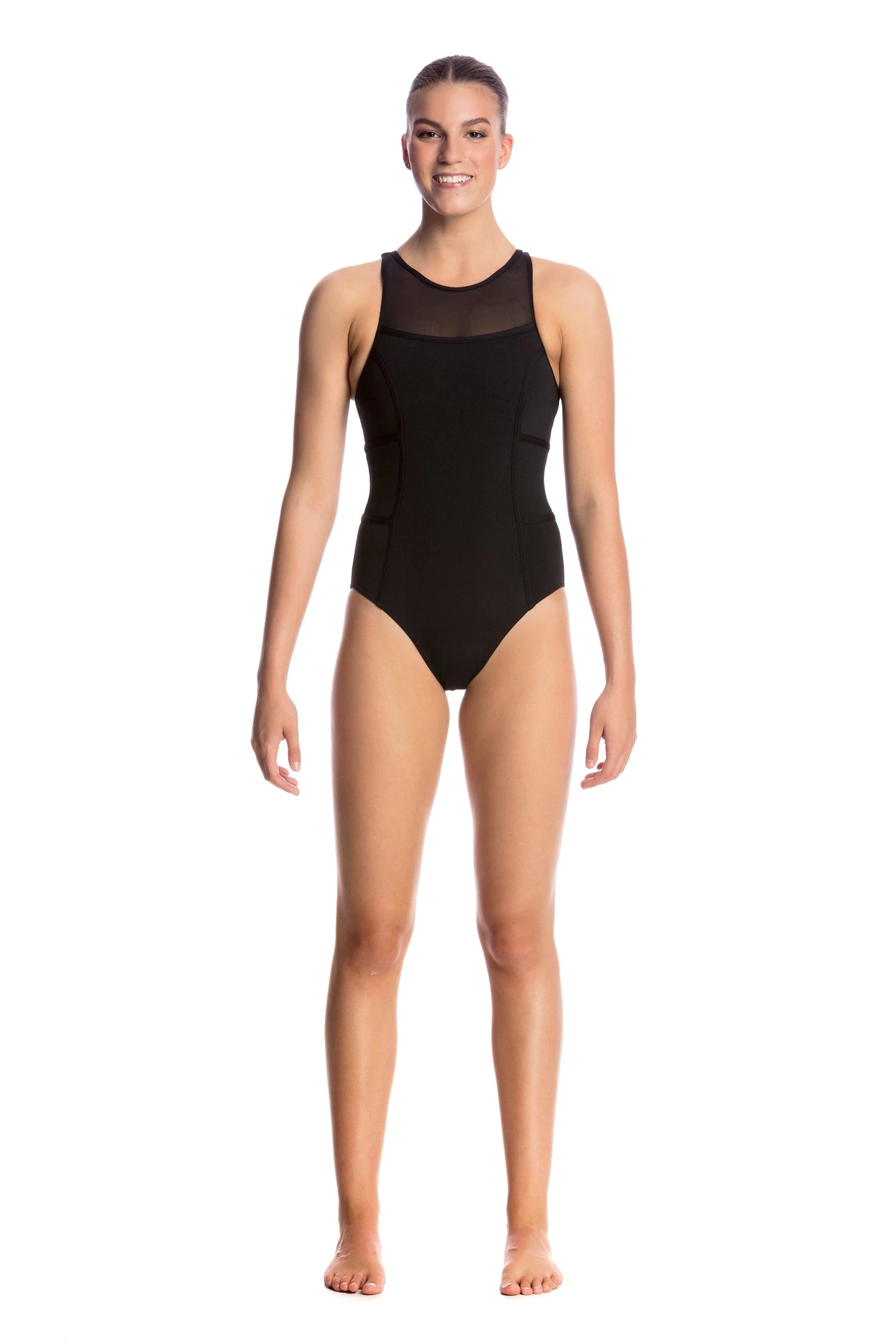 Funkita STILL BLACK | LADIES HI FLYER ONE PIECE Women Swimwear