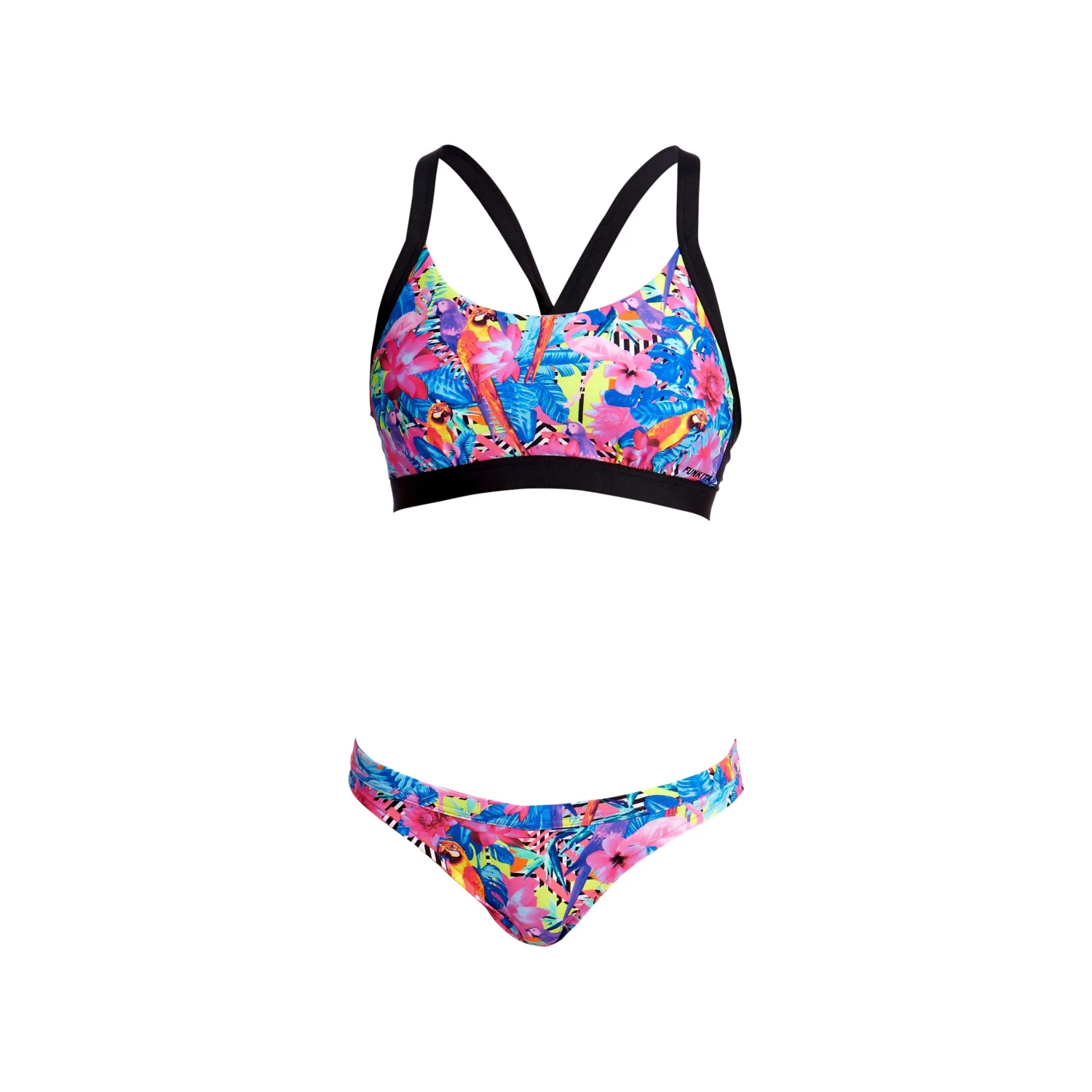 Funkita CLUB TROPO | LADIES HOLD STEADY CROP TOP