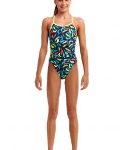 Funkita Girls Swimwear Chilli Boss | Girls Eco Single Strap One Piece