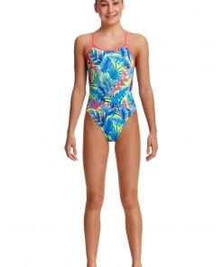 Funkita Poptail | Girls Eco Single Strap One Piece Girls Swimwear