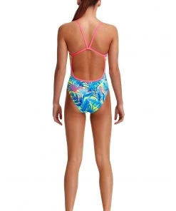 Funkita Poptail | Girls Eco Single Strap One Piece Girls Swimwear