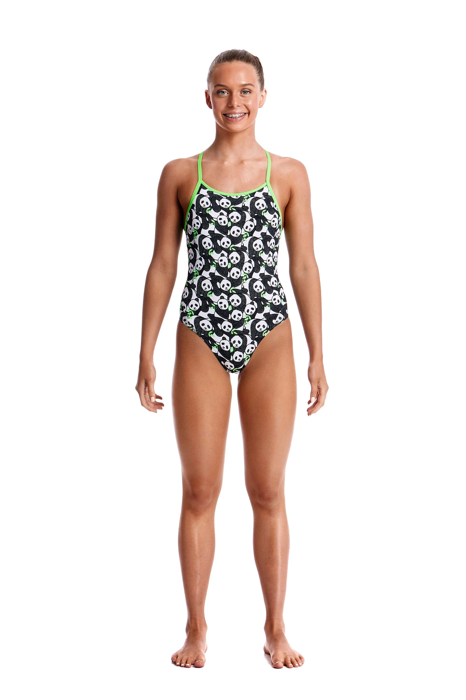 Funkita PANDADDY | GIRLS ECO DIAMOND BACK ONE PIECE