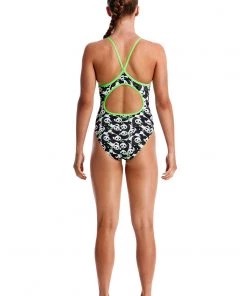 Funkita PANDADDY | GIRLS ECO DIAMOND BACK ONE PIECE