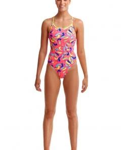 Funkita Women Swimwear So Hot | Ladies Eco Diamond Back One Piece