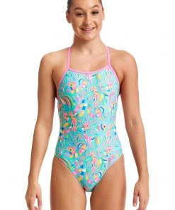 Funkita Bush Babies | Girls Strapped In One Piece Girls Swimwear