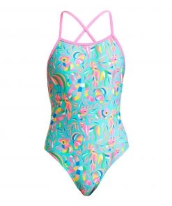 Funkita Bush Babies | Girls Strapped In One Piece Girls Swimwear