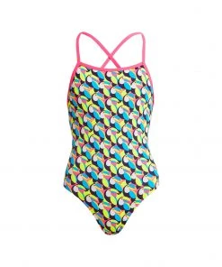 Funkita Girls Swimwear TOUCAN DO IT | GIRLS ECO STRAPPED IN ONE PIECE