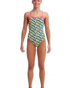Funkita Girls Swimwear TOUCAN DO IT | GIRLS ECO STRAPPED IN ONE PIECE