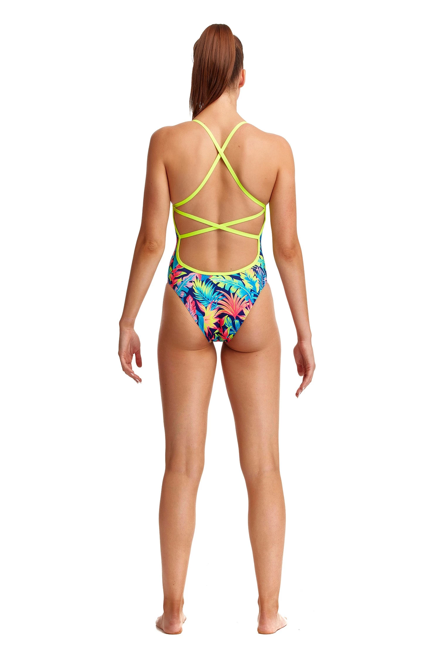 Funkita Women Swimwear Palm Off | Ladies Eco Strapped In One Piece