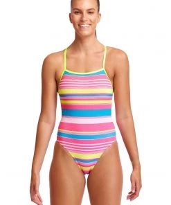 Funkita Women Swimwear Barbie Blue | Ladies Single Strength One Piece