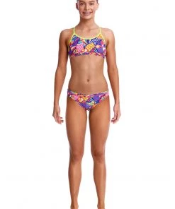 Funkita Girls Swimwear BEE BOP | GIRLS RACERBACK TWO PIECE