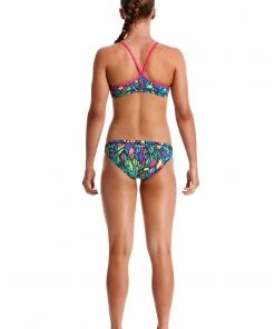 Funkita FEATHER FIESTA | GIRLS RACERBACK TWO PIECE Girls Swimwear
