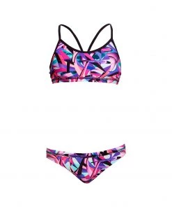 FUNKITA LIMITLESS | GIRLS RACERBACK TWO PIECE