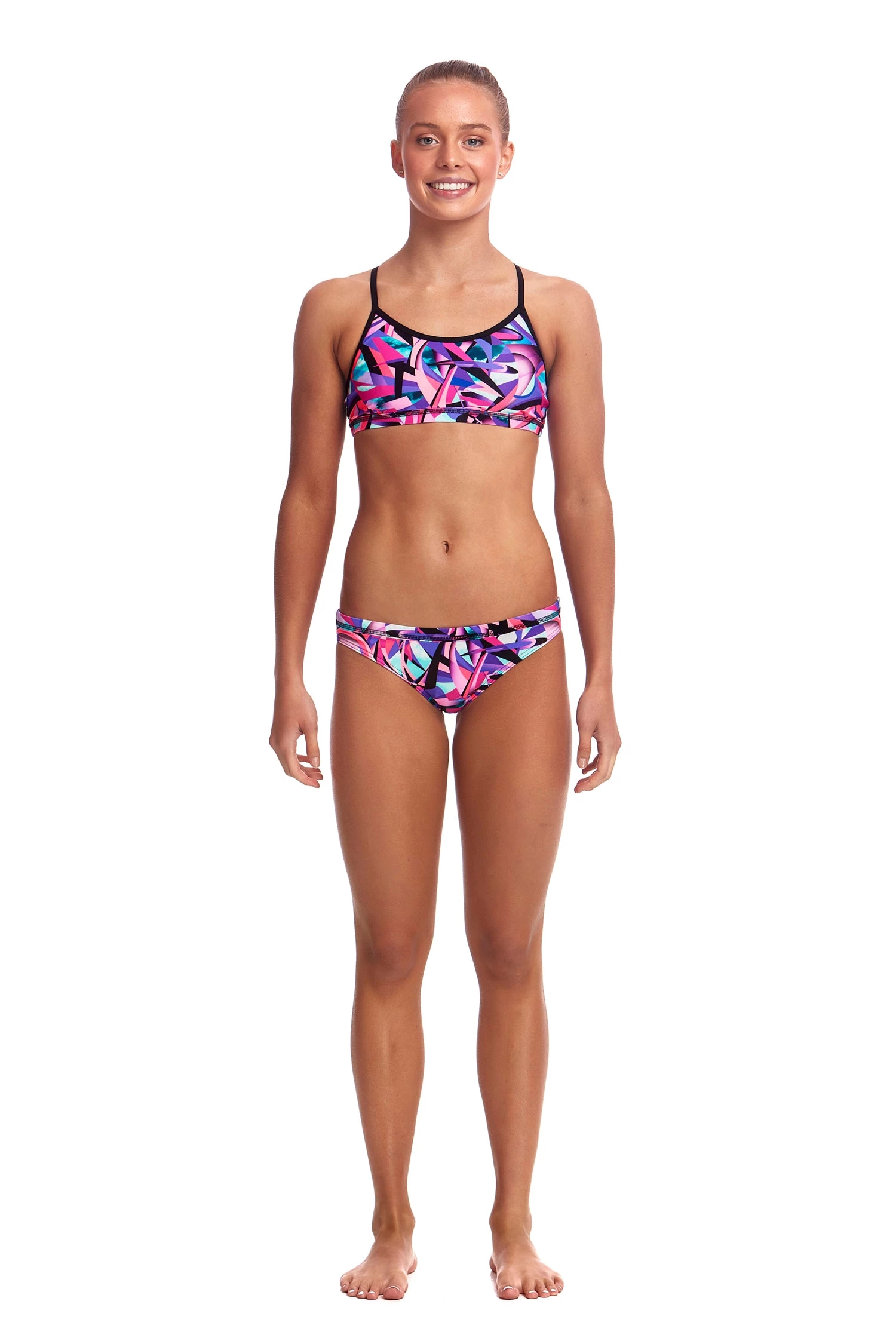 FUNKITA LIMITLESS | GIRLS RACERBACK TWO PIECE