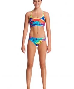 FUNKITA Women Swimwear LAYER CAKE | LADIES SPORTS TOP