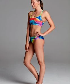 FUNKITA Women Swimwear LAYER CAKE | LADIES SPORTS TOP