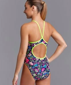 Funkita Birds And Bees | Girls Diamond Back One Piece Girls Swimwear