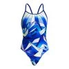 Funkita Blue Ascent | Girls Diamond Back One Piece Girls Swimwear