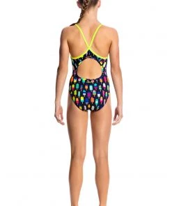 Funkita FROSTY FRUITS | GIRLS DIAMOND BACK ONE PIECE Girls Swimwear